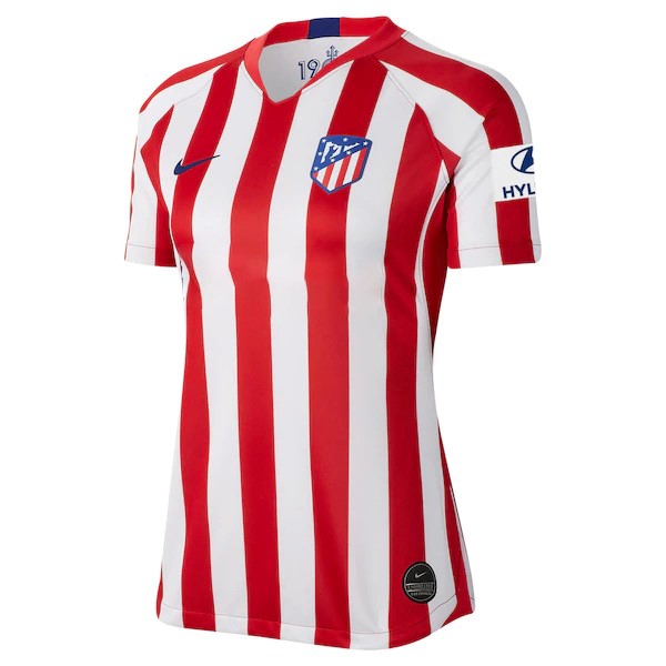 Tailandia Camiseta Atlético Madrid Primera equipación Mujer 2019-2020 Rojo